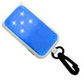 Blue Clip-on Rectangle Light Up Reflector